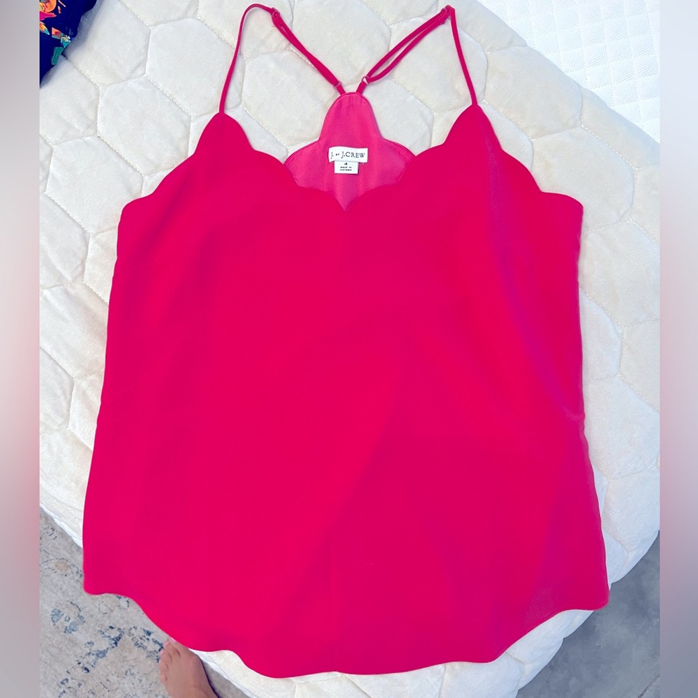 JCrew Hot Pink camisole